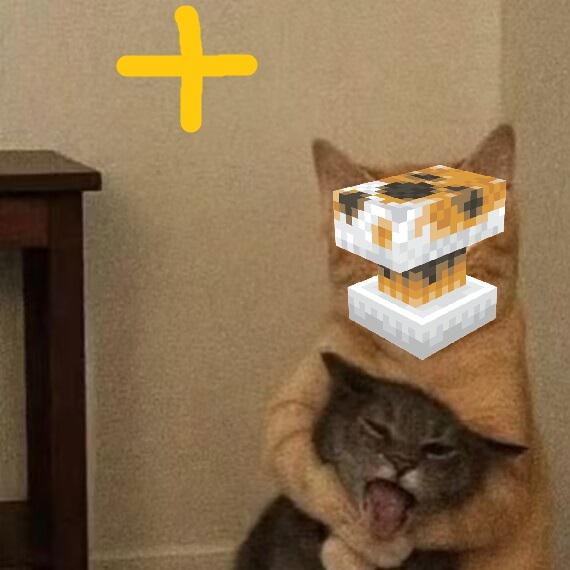 铁砧工艺：猫+! 作品 Logo